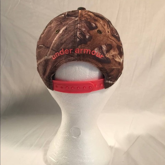 Women’s Under Armour Logo Camo Pattern Hat One Size - Picture 3 of 8